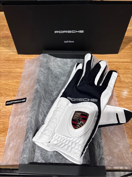 Porsche Design Other - NWT 🏎️Porsche Men’s Cadet Golf Glove Black White Crest Ball Marker Boxed